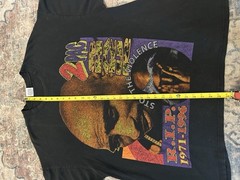 Vintage 90s 2Pac Tupac All Eyes On Me Against The World Rap T Shirt Size XL Fade