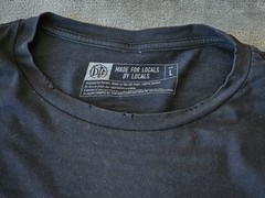 Tony Alva Dogtown Coffee T Shirt Black Distressed Large Santa Monica, California