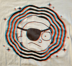 Rick and Morty Adult Swim T-Shirt Mens Size Large White Graphic Print Crew Neck