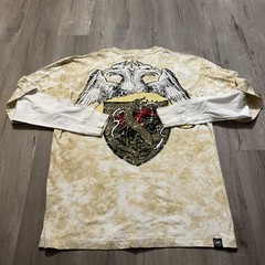 mecca t shirt men’s Large Long Sleeve Phoenix Tie-Dye Heavy Y2K