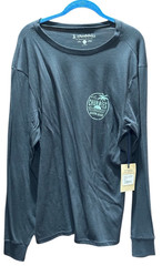 Chubbies The Weekend has Arrived Long Sleeve BlackTshirt Size Large