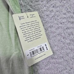 Lucky Brand Ganja Shirt Mens Large Green Smoke Jamaica Weed Casual Faded 420 NWT
