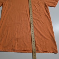 The Foundry Pocket T-Shirt Orange 100% Cotton Big And Tall Mens XLT NEW NWOT