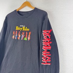 Y2K Deathwish Large JJ Villards Fair Tales Long Sleeve Print Skateboarding Shirt
