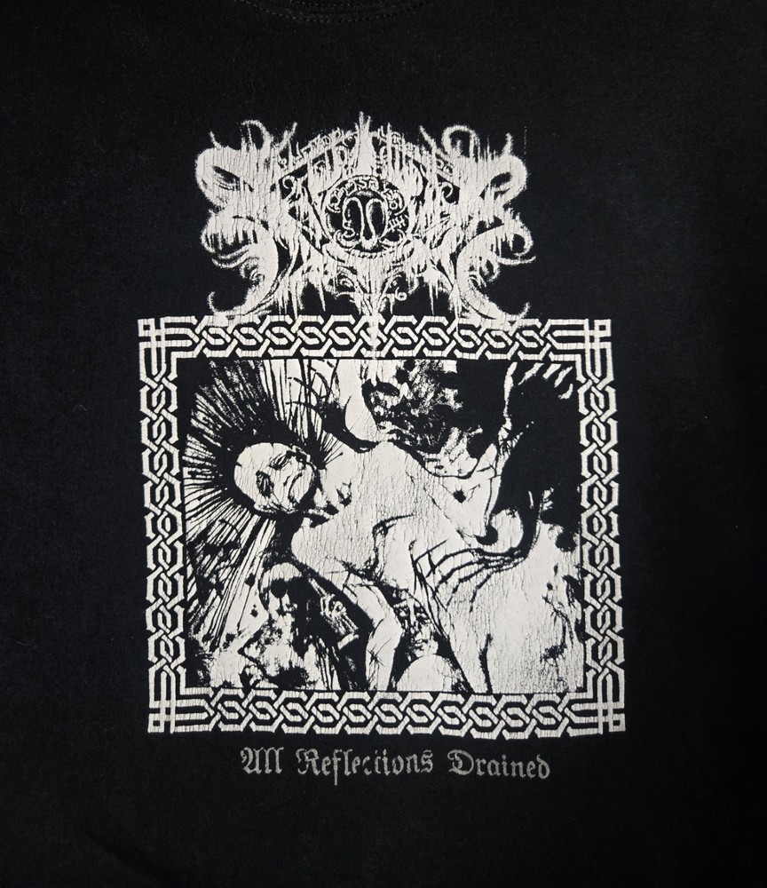 Xasthur All Reflections Drained XXXL Black Shirt Metal Malefic