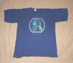 Vintage 90s KING TUT Egyptian Tourist Souvenir T- Shirt Made in Egypt Size XL