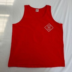 Vintage Anvil YMCA Aquatic Staff Tank Top 100% Cotton Made In USA Size XL