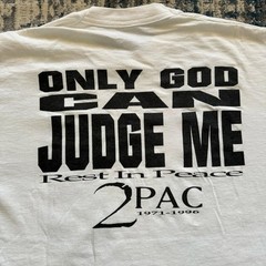 1996 2 PAC MEMORIAL RAP TEE Vintage T-Shirt Reprint