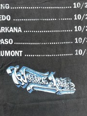 WARREN LOTAS Pumpin Thru Texas T-Shirt Men’s Size L Black Washed