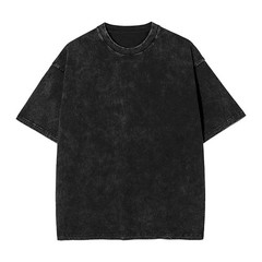 Retro Washed T-Shirt Double Sided Printed (230 Pure Cotton T-Shirt) ‘HE CALLED M
