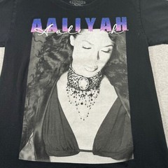 Aaliyah Shirt Adult Small Black Singer Actress Urban Pop Hip Hop Music Mens