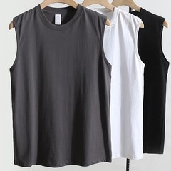 Men’s Vest Casual Daily Holiday O Neck Regular Slight Stretch Vacation