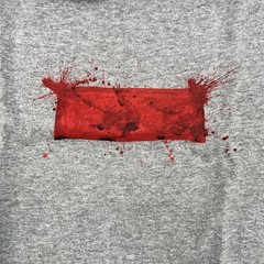 Supreme Ralph Steadman Box Logo Tee Mens M Heather Grey SS22T12