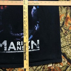 2000s Marilyn Manson shirt size XXL band tee We’re From America 2009 tour merch