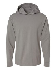 Comfortwash By Hanes Unisex Garment-Dyed Jersey Hooded Long Sleeve T-Shirt – GDH
