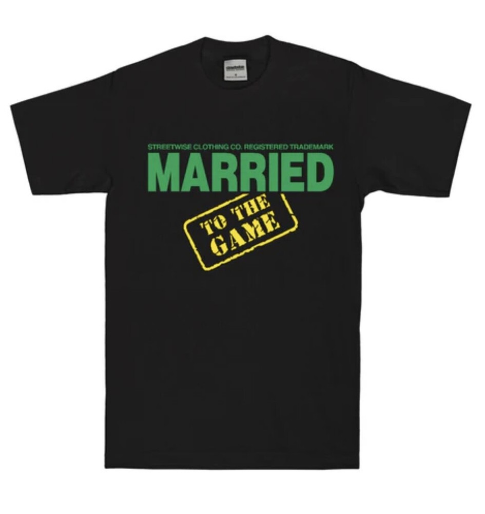Streetwise Married Graphic T-Shirt Black M-L-XL-2XL-3XL-4XL-5XL