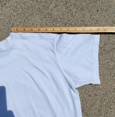 Vtg 80s Nike Swoosh Running Race Get In Gear T-shirt Single Stitch White Med USA