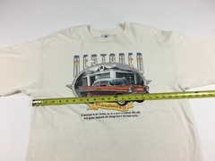 Vintage HL Miller Mens XL Restored Classic Car Biblical Saying Graphic Print Tee