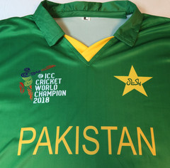 ICC Cricket World Champion Jersey Pakistan Shirt Men’s Size Large Green