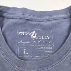 Fripp & Folly Straight Southern Blue Pocket Tee Short Sleeve Sail Boat T Shirt L
