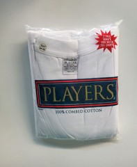 Christopher Hart Players V-Neck Cotton T-Shirts White (2-pack) Big and Tall