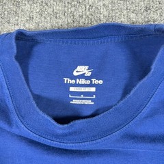 Nike SB T-Shirt Mens Large Blue Loose Fit Dunk Graphic 20 Years