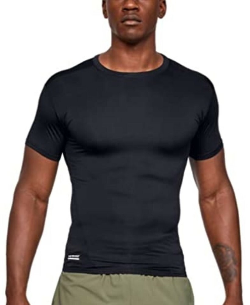 Under Armour 266216 Men’s Heat Gear Tactical Compression Sleeve T-Shirt Size M
