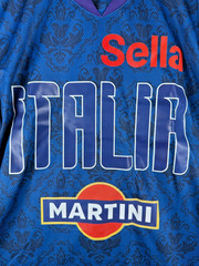 Size S – Headgear Classics Italia Italy Soccer Jersey 1990 World Cup Ancelotti