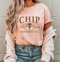 Chip and Dale Sibling Shirts, Disney Chip and Dale Couple Tees, Chip And Dale Ma