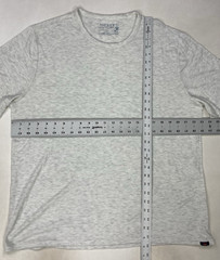 Faherty Blank T-shirt Men XL Gray Heather Short Sleeve Cotton Cloud