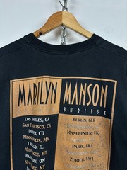 2003 Vintage Marilyn Manson The Golden Age of Grotesque Band T-Shirt Size L