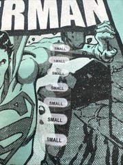 Superman Faster Than A Speeding Bullet Adult Small T Shirt New with Tags