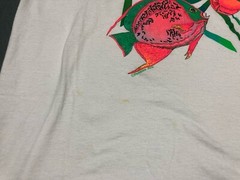 Vintage 80’s 90’s Panama Jack T-Shirt Adult Large White Neon Tropical Fish