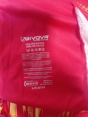 Givova Mens Short Sleeve T-Shirt Size XXL NWT and Tag