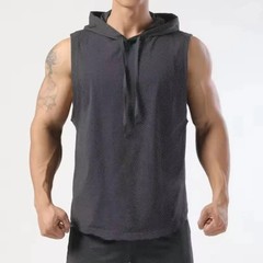 2026 Solid Color Men’s Tank Top Hip Hop Sleeveless Vest Gym Casual Shirt