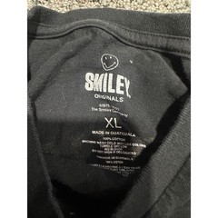 Smiley Originals Open Your Mind Mushroom Shirt Black XL Explore Your Creativity