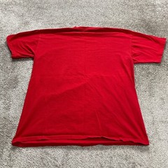 Gemrock Basic Tee T-Shirt Mens 3XL Red Crew Neck Short Sleeve Cotton Casual Top