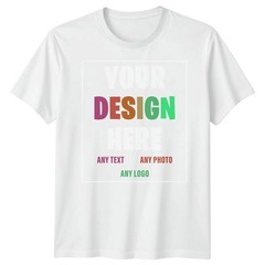 Custom Personalized T-Shirt – Your Design Here – Any Text Photo Logo Unisex Tee