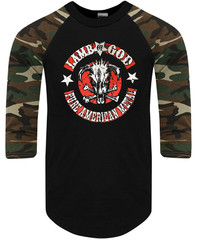 Lamb of God Pure American Metal Raglan 3/4 Sleeve (Multiple Variations)