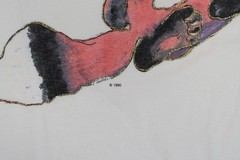 True Vintage 90s Fox Art Tee 3XL Beach Shirt Mom Humor Wine Loungewear Oversized