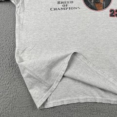 Vintage Doberman Dog Shirt Breed Of Champions #23 Large Gray Cotton Tagless