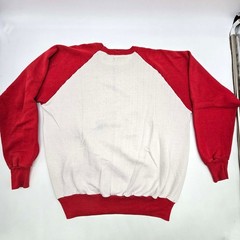 1970s Montreal Expos White & Red Large Sweatshirt Baseball MLB Long Sleeve