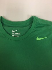 $25 Nike 706625-342 Men’s Dri-FIT Cotton Tee T-shirt Spring Leaf Green / Volt S
