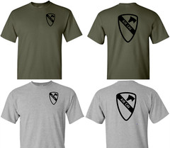 1st Cavalry Division Shirt, Custom Performance Shirt, US ARMY Cavalry