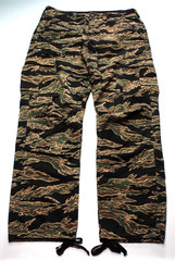 2017 STUSSY ~SEERSUCKER~ TIGER CAMO CARGO PANTS 28/30 wtaps/fuct/bdu/beach/gear