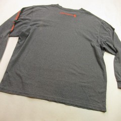 Carhartt Men’s 2XL Gray Long Sleeve T-Shirt Premier Environmental LLC Logo K231