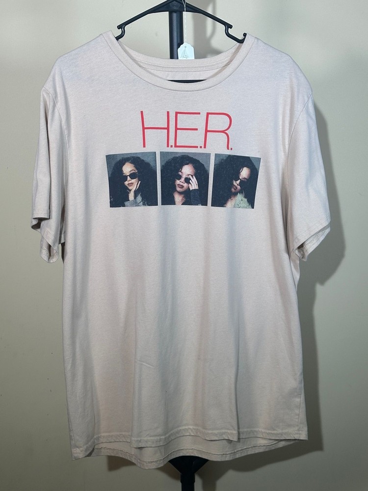 R&B singer H.E.R t-shirt