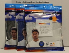 Blur Star Clothing Short Sleeve UPF 30+ Protection T-Shirt Sizes & Colors Vary