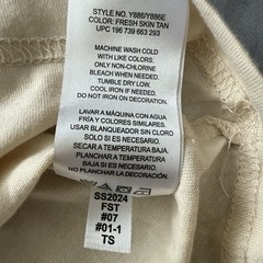 Champion Mens Crew Neck Short Sleeve T-Shirt Fresh Skin Tan 2XL New With Tags