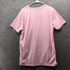 Brooks Brothers Supima Cotton Performance T Shirt Mens L Pink Short Sleeve